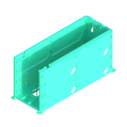Render of MODULITH 240 Case - 1W-2H
